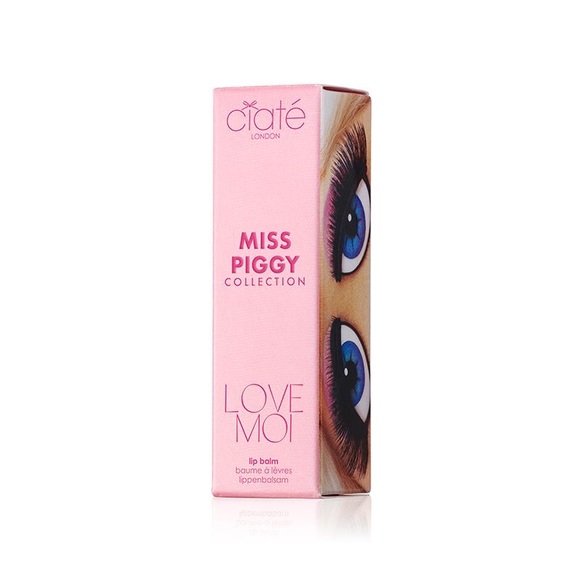 🎀 CIATÉ LONDON Love Moi Miss Piggy Pink Lip Balm - Picture 4 of 7